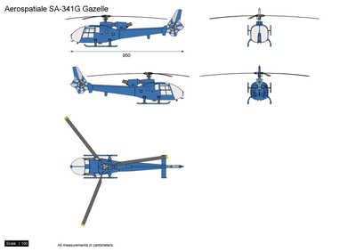 Aerospatiale SA-341G Gazelle