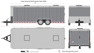 Cargo Xpress 22-feet Enclosed Trailer