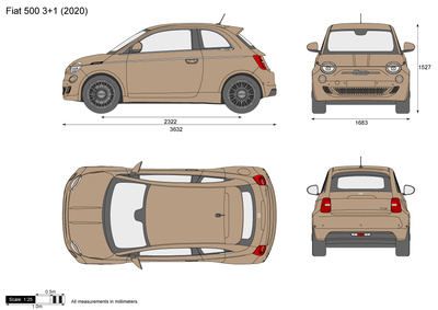 Fiat 500 3+1 (2020)