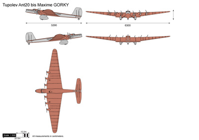 Tupolev Ant-20 bis Maxime GORKY