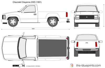 Chevrolet Cheyenne 2WD (1991)