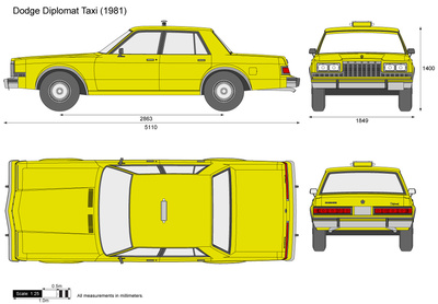 Dodge Diplomat Taxi (1981)