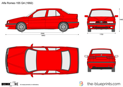 Alfa Romeo 155 Q4 (1992)