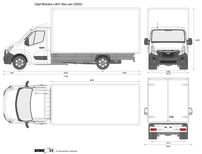 Opel Movano L4H1 Box van (2020)