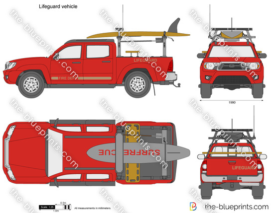 Lifeguard vehicle