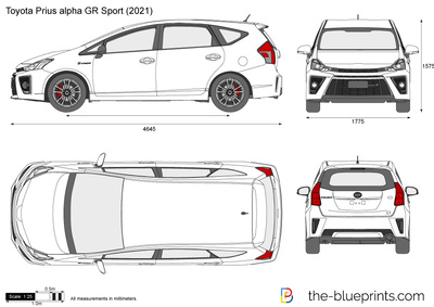 Toyota Prius alpha GR Sport (2021)
