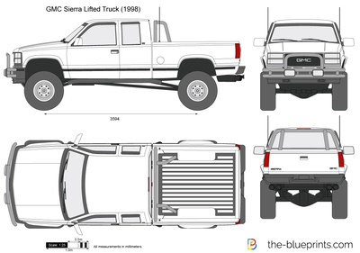 GMC Sierra Lifted Truck (1998)