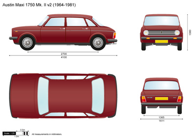 Austin Maxi 1750 Mk. II v2 (1965)