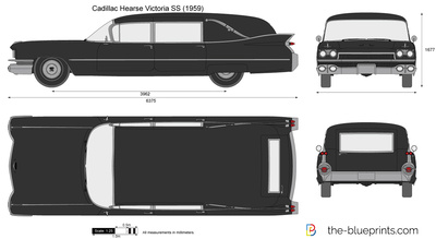 Cadillac Hearse Victoria SS (1959)
