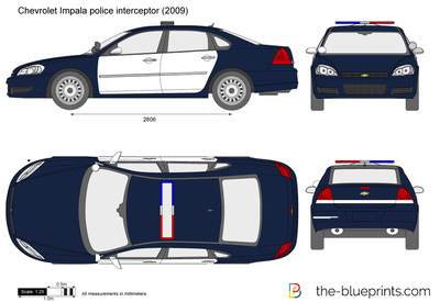 Chevrolet Impala police interceptor