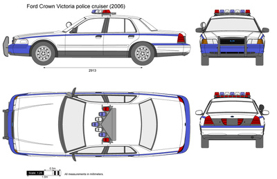Ford Crown Victoria police cruiser (2006)