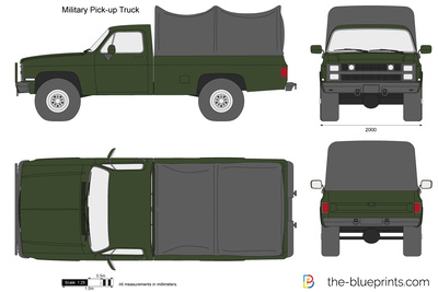 Military Pick-up Truck