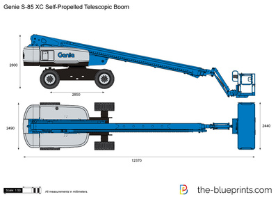 Genie S-85 XC Self-Propelled Telescopic Boom