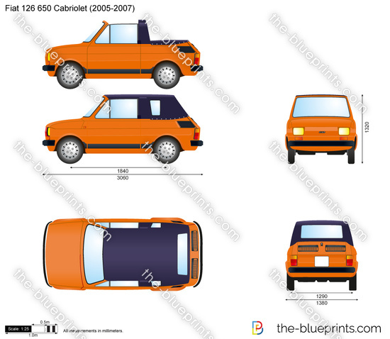 Fiat 126 650 Cabriolet