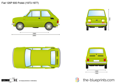 Fiat 126P 600 Polski