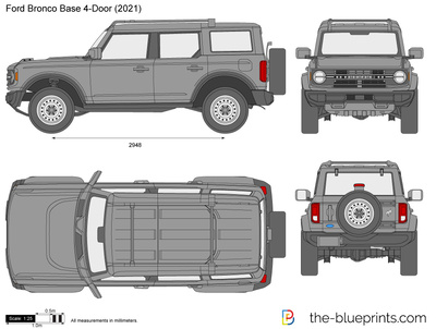 Ford Bronco Base 4-Door (2021)