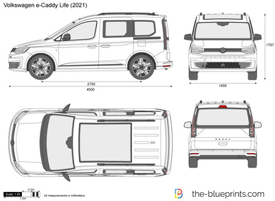 Volkswagen e-Caddy Life