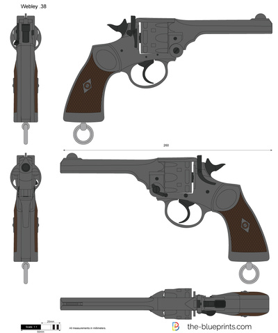 Webley .38 Revolver