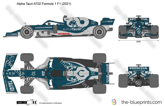 Alpha Tauri AT02 Formula 1 F1