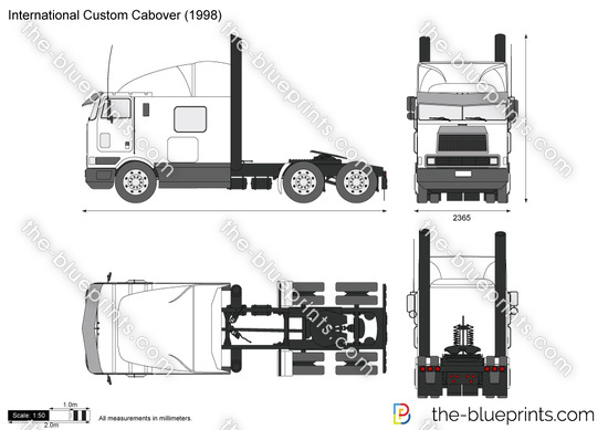 International Custom Cabover