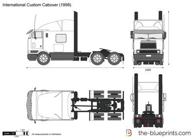 International Custom Cabover
