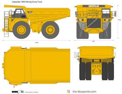 Caterpillar 785D Mining Dump Truck