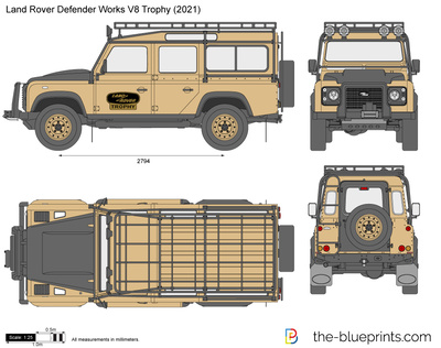 Land Rover Defender Works V8 Trophy