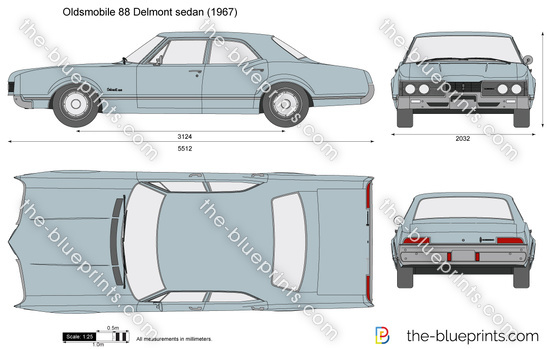 Oldsmobile 88 Delmont sedan