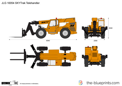 JLG 10054 SKYTrak Telehandler