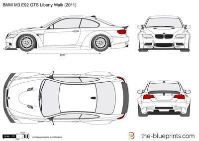 BMW M3 E92 GTS Liberty Walk