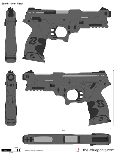 Zenith 10mm Pistol