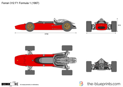 Ferrari 312 F1 Formula 1 (1967)