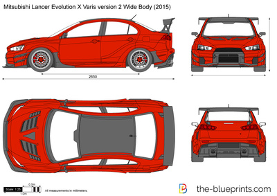 Mitsubishi Lancer Evolution X Varis version 2 Wide Body