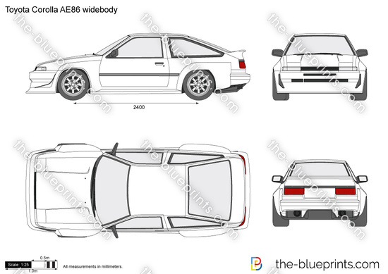 Toyota Corolla AE86 widebody