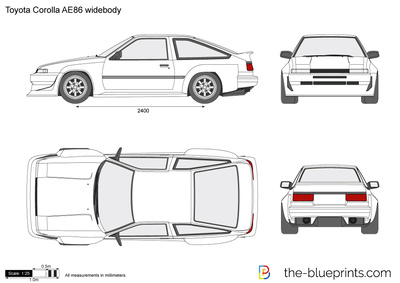 Toyota Corolla AE86 widebody