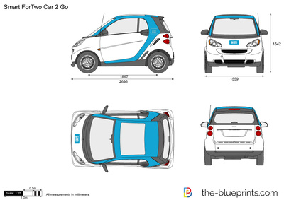 Smart ForTwo Car 2 Go