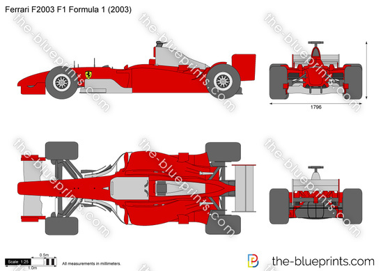 Ferrari F2003 F1 Formula 1