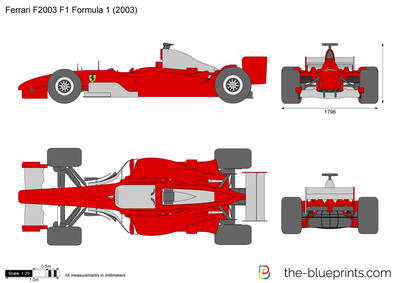 Ferrari F2003 F1 Formula 1