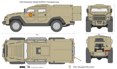 EOD Intervention Vehicle GURKHA 1 Romanian Army