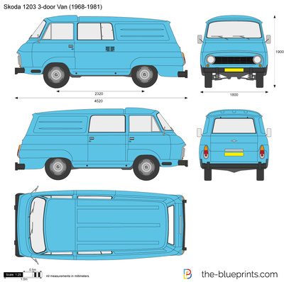 Skoda 1203 3-door Van (1968)