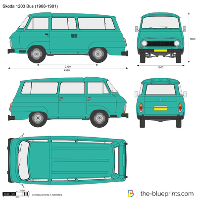 Skoda 1203 Bus  (1968)