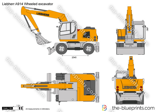 Liebherr A914 Wheeled excavator