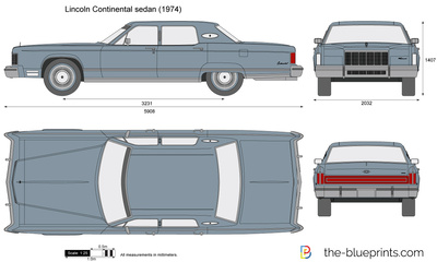 Lincoln Continental sedan (1974)