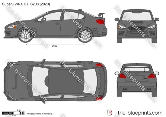 Subaru WRX STI S208