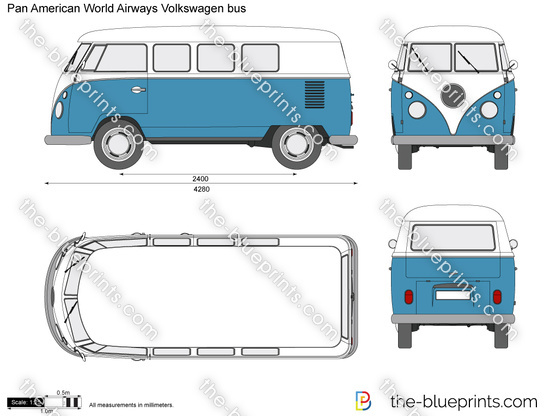 Pan American World Airways Volkswagen bus