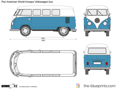 Pan American World Airways Volkswagen bus