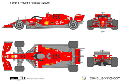 Ferrari SF1000 F1 Formula 1 (2020)