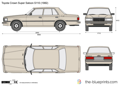 Toyota Crown Super Saloon S110 (1982)