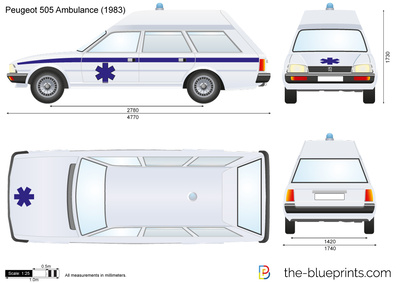 Peugeot 505 Ambulance