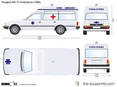 Peugeot 505 TV Ambulance (1996)